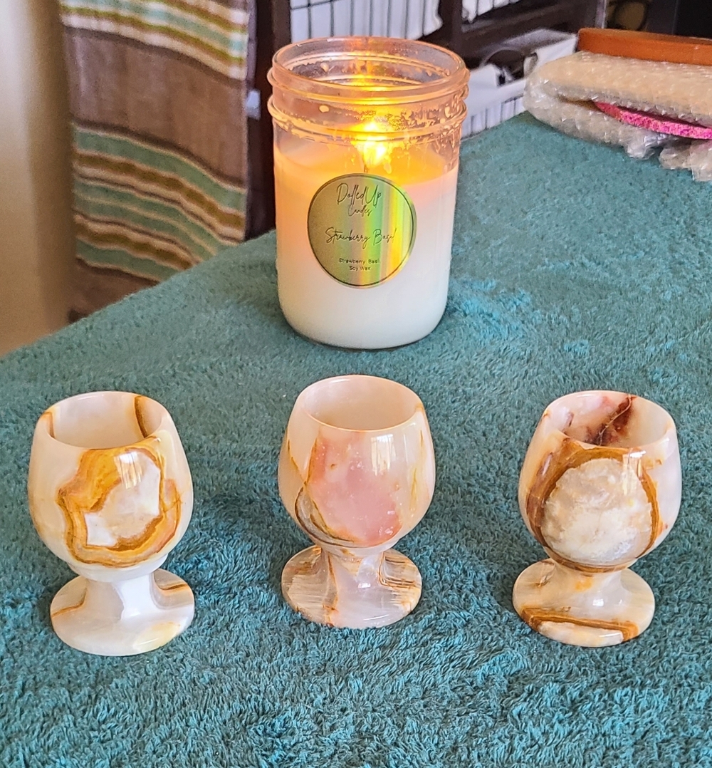 Green Onyx Cup